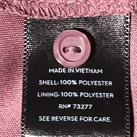 Simply Vera Vera Wang mauve midi dress extra small - Picture 5 of 5